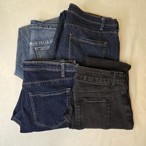 Bundle of  3 Hybrid & Company Women's Skinny Jeans plus 1